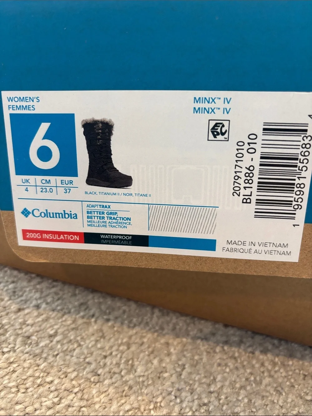 Columbia insulated winter